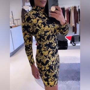 Alice + Olivia Delora Turtleneck Mini